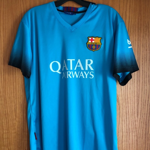Nike Other - QATAR Airways Barcelona futbol soccer Jersey 2014
